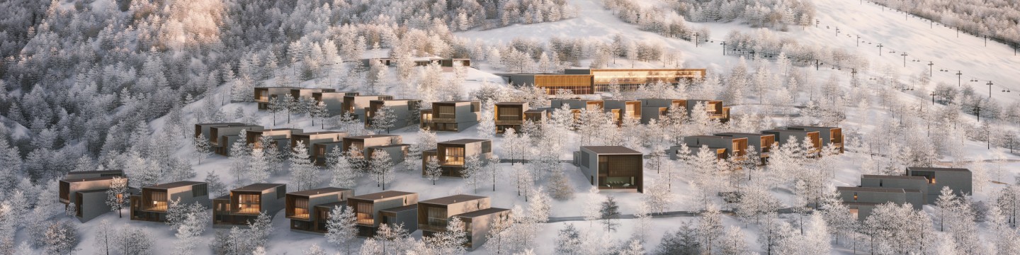 Aman Niseko Retreat and Villas Aerial