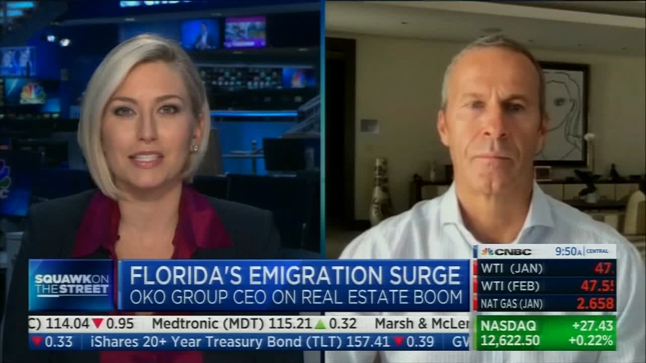 Vladislav Doronin and Morgan Brennan on CNBC Squawk on the Street