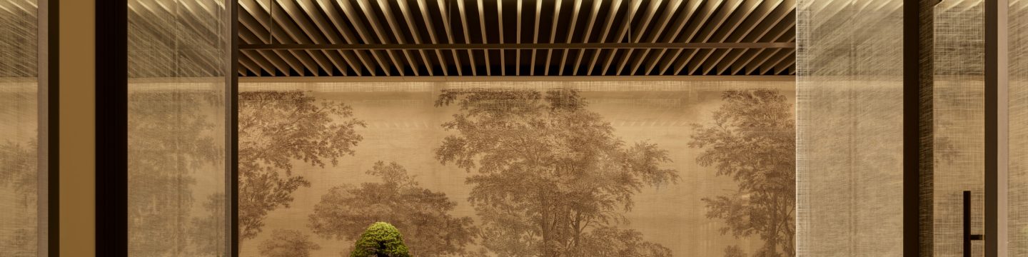 Reception desk at Janu Tokyo